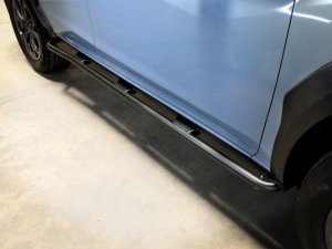 Subaru XV Crosstrek Off-Road Sliders - aFe - Terra Guard - Black - `18-`23