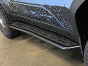 Toyota Land Cruiser Off-Road Sliders - aFe - Terra Guard - black - `24-`25