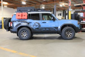 Toyota Land Cruiser Off-Road Sliders - aFe - Terra Guard - black - `24-`25