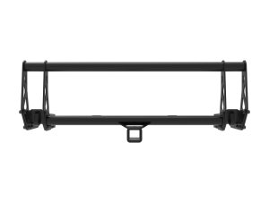 RAM 1500 Bumper - aFe - Terra Guard Bull Bar w/ Hitch Receiver - Textured Black - `19-`26