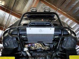 Subaru Outback Bumper Skid Plate - aFe - Terra Guard - Brush Finish - `10-`14