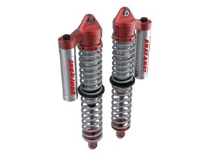 Polaris RZR Coilover Suspension Kit - Front - aFe - Sway-A-Way 2.5 w/ Piggyback Reservoirs and Comp Adjusters - `14-`16