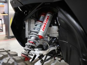 Polaris RZR Coilover Suspension Kit - Front - aFe - Sway-A-Way 2.5 w/ Piggyback Reservoirs and Comp Adjusters - `14-`16