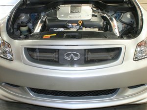 Infiniti G37 Performance Air Intake - aFe - Stage-2 Cold Air Intake System w/ Pro DRY S Filter - Polished - `08-`13