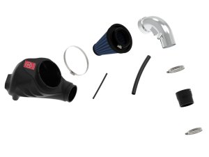 Honda Civic Si Performance Air Intake - aFe - Momentum Stage-2 Pro 5R - Polished - `12-`15