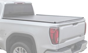 Rivian R1T Truck Rack - Access - ADARAC Aluminum Utility Rails - Matte Black - `22-`27