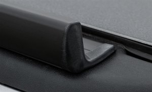 Rivian R1T Truck Rack - Access - ADARAC Aluminum Utility Rails - Matte Black - `22-`27