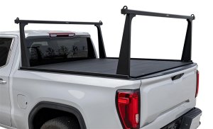Rivian R1T Truck Rack - Access - ADARAC Aluminum Pro Series - Matte Black - `22-`27 Rivian R1T Truck Rack - Access - ADARAC Aluminum Pro Series - Matte Black - `22-`27