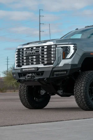 GMC Sierra 2500 Front Bumper - Winch Mount - Addictive Desert Designs - Phantom - `24+