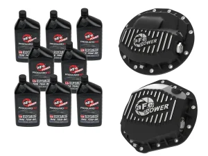 Dodge Ram Diff Cover Kit - Front + Rear - aFe - AAM 9.25-12 & AAM 11.5/12-14 - `13-`18