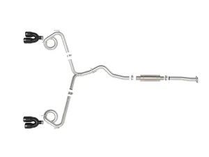 Subaru WRX Performance Exhaust - aFe - Cat Back - Black Tip - `15-`21
