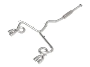 Subaru WRX Performance Exhaust - aFe - Takeda 3in to 2-1/2in Stnlss Cat-Back - Polished Tips - `15-`21