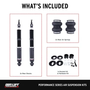 Volkswagen GTI Air Suspension Kit - Rear - Air Lift - Performance - `15-`24 Volkswagen GTI Air Suspension Kit - Rear - Air Lift - Performance - `15-`24