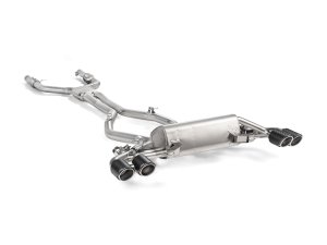 Alfa Romeo Giulia Performance Exhaust - Akrapovic - Cat Back - Titanium