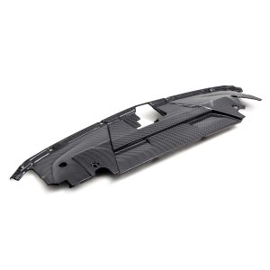 Ford Mustang Radiator Cover - Anderson Composites - Carbon Fiber - Matte - 2024+