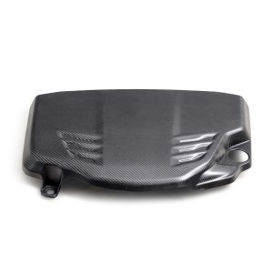 Cadillac ATS-V Engine Cover - Anderson Composites - Carbon Fiber - Matte - `16-`19