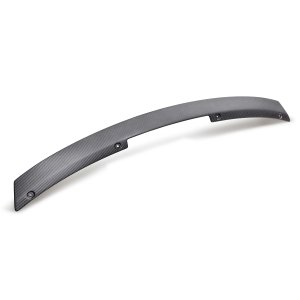 Ford Mustang Trunk Spoiler - Carbon Fiber - Type R - Gurney Flap for Dark Horse w/ Handling Package - Matte