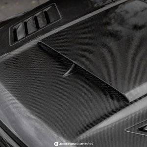 Ford F-150 Hood - Anderson Composites - Type-AB Carbon Fiber - `21-`25