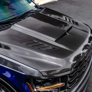 Ford F-150 Hood - Anderson Composites - Type-AB Carbon Fiber - `21-`25 Ford F-150 Hood - Anderson Composites - Type-AB Carbon Fiber - `21-`25