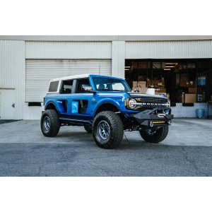 Ford Bronco Hardtop - Anderson Composites - 4 Door - Fiberglass - Textured White Ford Bronco Hardtop - Anderson Composites - 4 Door - Fiberglass - Textured White