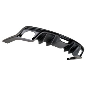 Ford Mustang Rear Diffusers - Anderson Composites - Type-ARQ - Fiberglass - '15-'17 w/ Quad Tip Exhaust