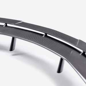 Chevrolet Corvette C8 Rear Spoiler - Anderson Composites - Type-HWD Carbon Fiber Double - `20-`25