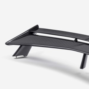 Chevrolet Corvette C8 Rear Spoiler - Anderson Composites - Type-HWD Carbon Fiber Double - `20-`25