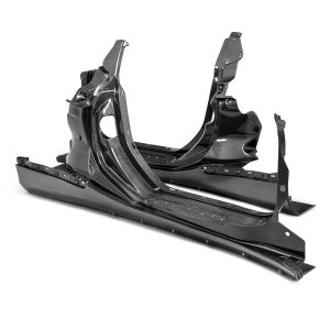 Chevrolet Corvette C8 Side Panels - Anderson Composites - Carbon Fiber - `23-`25 Z06