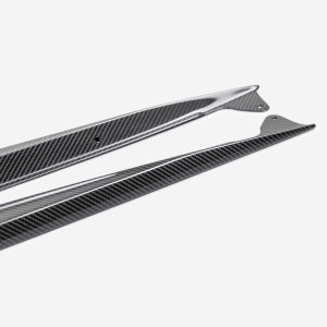 Chevrolet Corvette C8 Side Skirts - Anderson Composites - Z06 - Carbon Fiber - `23+