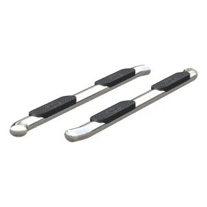 Toyota Tundra Side Steps - 4" Oval - Polished Stainless - Crewmax - '22-'25