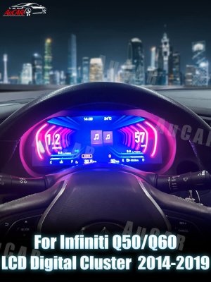 Infiniti Q50 Instrument Cluster - AUCAR - '14-'23