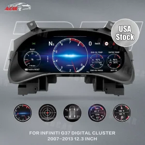 Infiniti G37 Radio Head Unit Upgrade System - AUCAR - Screen Size: 12.3 inch - '07-'13