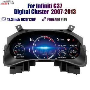 Infiniti G37 Radio Head Unit Upgrade System - AUCAR - Screen Size: 12.3 inch - '07-'13