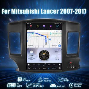 Mitsubishi Lancer Radio Head Unit Upgrade System - AUCAR - '07-'17