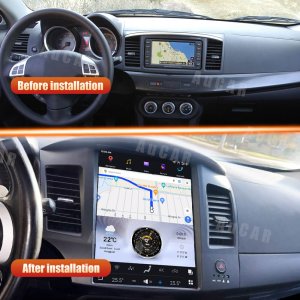 Mitsubishi Lancer Radio Head Unit Upgrade System - AUCAR - '07-'17