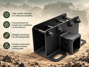 Ford Bronco Trailer Hitch - V1 - Autoparrel Ford Bronco Trailer Hitch - V1 - Autoparrel
