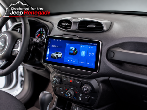 Jeep Renegade Radio Head Unit Upgrade System w/ install Kit - Widescreen Design - T2 Jeep Renegade Radio Head Unit Upgrade System w/ install Kit - Widescreen Design - T2