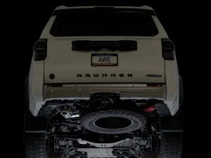 Toyota 4Runner Performance Exhaust - AWE Tuning - Cat-Back Touring with BashGuard - `25-`27