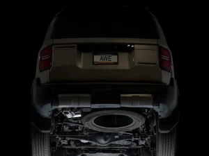 Toyota Land Cruiser Performance Exhaust - AWE Tuning - Cat-Back Touring with BashGuard - `24-`27 Toyota Land Cruiser Performance Exhaust - AWE Tuning - Cat-Back Touring with BashGuard - `24-`27