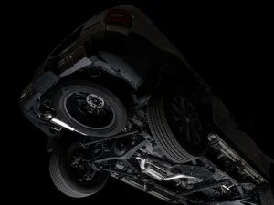 Toyota Land Cruiser Performance Exhaust - AWE Tuning - Cat-Back Touring with BashGuard - `24-`27 Toyota Land Cruiser Performance Exhaust - AWE Tuning - Cat-Back Touring with BashGuard - `24-`27