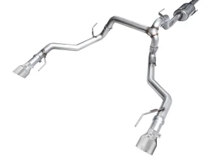 Ford F-150 Tremor Performance Exhaust - AWE Tuning - Cat-Back Track - Chrome Silver - `21-`27