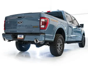 Ford F-150 Tremor Performance Exhaust - AWE Tuning - Cat-Back Track - Chrome Silver - `21-`27