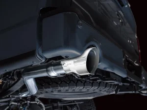 Ford F-150 Tremor Performance Exhaust - AWE Tuning - Cat-Back Track - Chrome Silver - `21-`27