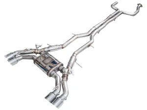 Cadillac CT5-V Performance Exhaust - AWE Tuning - SwitchPath - Chrome Silver - Blackwing `22-`26 Cadillac CT5-V Performance Exhaust - AWE Tuning - SwitchPath - Chrome Silver - Blackwing `22-`26