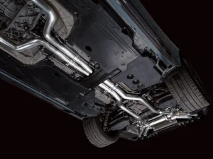 Cadillac CT5-V Performance Exhaust - AWE Tuning - Cat-Back SwitchPath - Diamond Black - Blackwing `22-`26 Cadillac CT5-V Performance Exhaust - AWE Tuning - Cat-Back SwitchPath - Diamond Black - Blackwing `22-`26