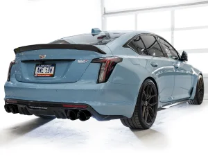 Cadillac CT5-V Performance Exhaust - AWE Tuning - Cat-Back SwitchPath - Diamond Black - Blackwing `22-`26 Cadillac CT5-V Performance Exhaust - AWE Tuning - Cat-Back SwitchPath - Diamond Black - Blackwing `22-`26