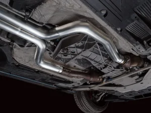 Cadillac CT5-V Performance Exhaust - AWE Tuning - Cat-Back SwitchPath - Diamond Black - Blackwing `22-`26 Cadillac CT5-V Performance Exhaust - AWE Tuning - Cat-Back SwitchPath - Diamond Black - Blackwing `22-`26