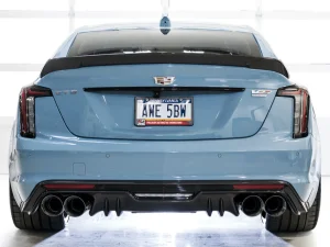 Cadillac CT5-V Performance Exhaust - AWE Tuning - Cat-Back SwitchPath - Diamond Black - Blackwing `22-`26 Cadillac CT5-V Performance Exhaust - AWE Tuning - Cat-Back SwitchPath - Diamond Black - Blackwing `22-`26