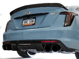 Cadillac CT5-V Performance Exhaust - AWE Tuning - Cat-Back SwitchPath - Diamond Black - Blackwing `22-`26 Cadillac CT5-V Performance Exhaust - AWE Tuning - Cat-Back SwitchPath - Diamond Black - Blackwing `22-`26