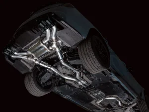 Cadillac CT5-V Performance Exhaust - AWE Tuning - Cat-Back SwitchPath - Diamond Black - Blackwing `22-`26 Cadillac CT5-V Performance Exhaust - AWE Tuning - Cat-Back SwitchPath - Diamond Black - Blackwing `22-`26